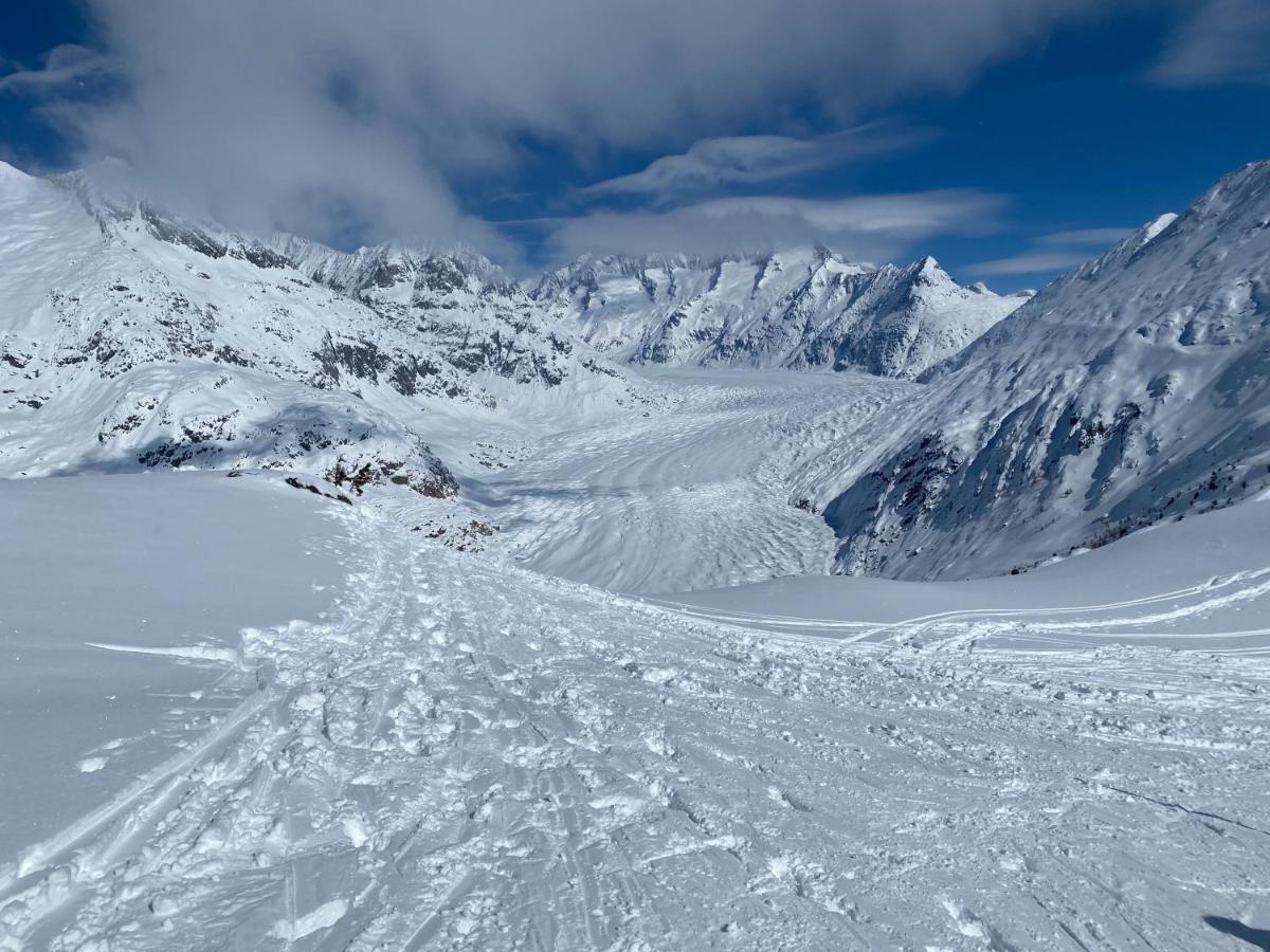 Ferienwohnung Nido Alpino Fiescheralp Exterior foto